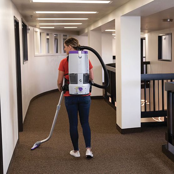 ProTeam 107644 GoFree Flex Pro II, 12 AH Cordless Backpack Vacuum W/ 107100 Kit