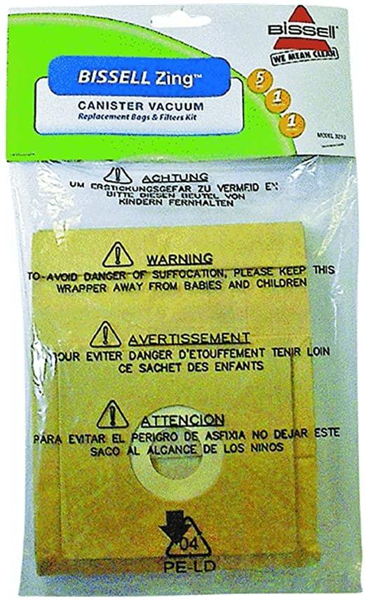 Bissell Zing Standard Filtration Bags 203-7500