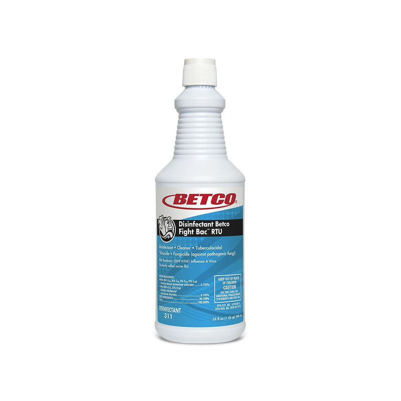 Betco Fight Bac™ RTU Disinfectant (12-32oz Bottles)