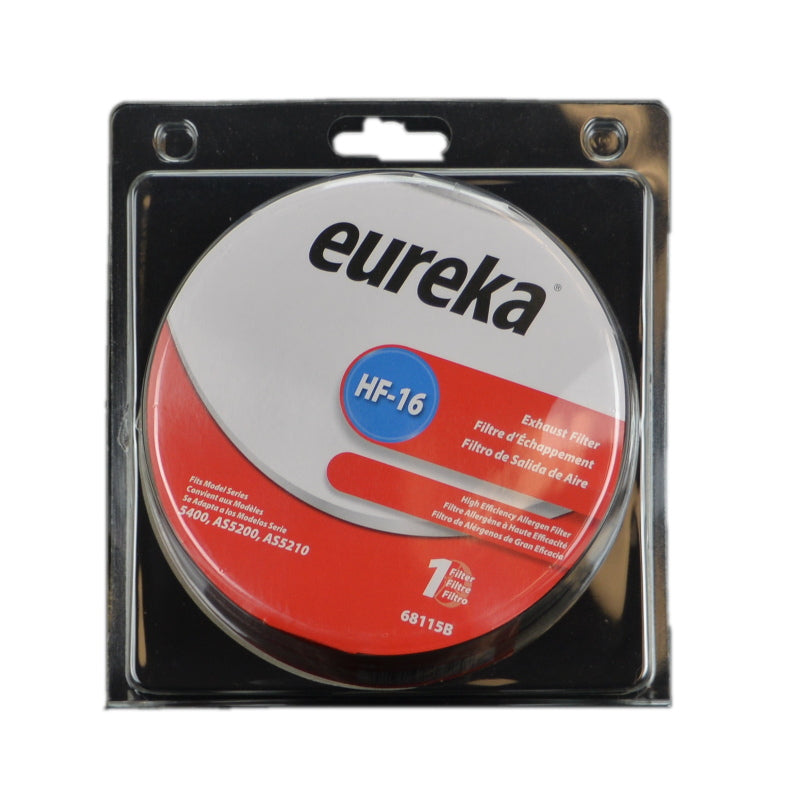 Eureka 68115A HF16 Pleated Filter