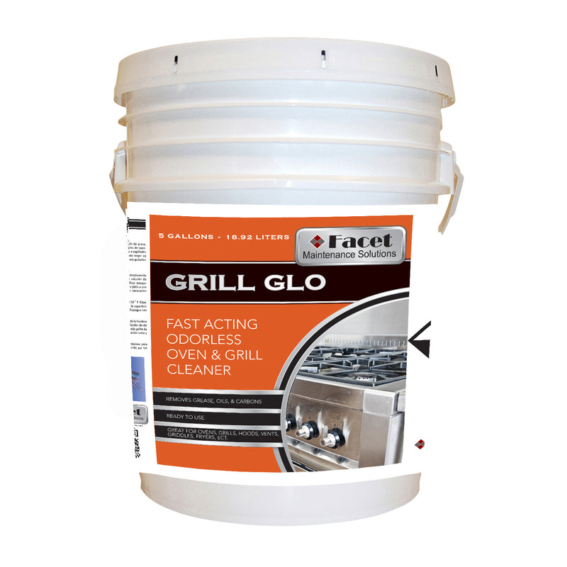 Facet Grill Glo Oven and Grill Cleaner, One-gallon