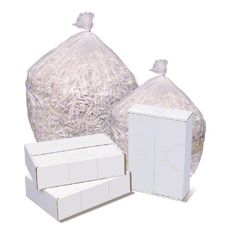 24x23 LLD 0.60 mil Clear Can Liner, 7-10 gal, coreless roll, 500 bags/case