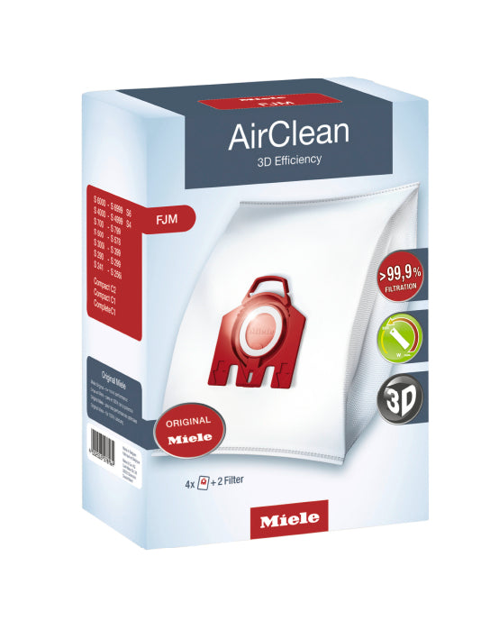 Miele AirClean 3D Efficiency Filter Bags FJM
