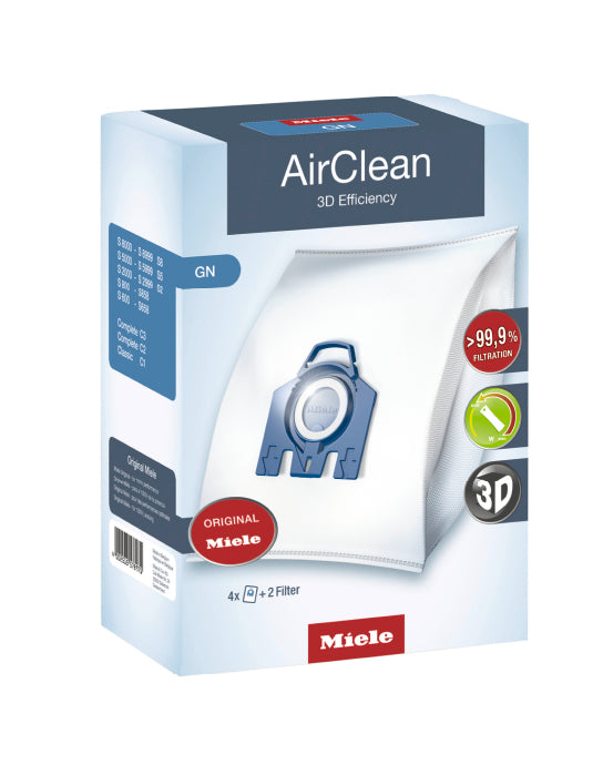 Miele AirClean 3D Efficiency Filter Bags GN