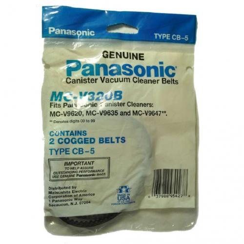 Panasonic MC-V320B Style CB5 Geared Belt, 2pk