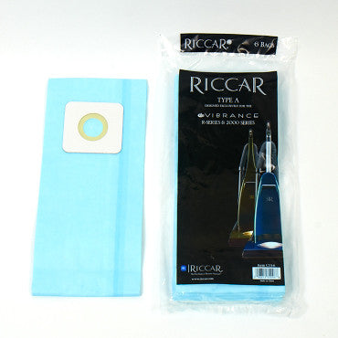 Riccar Type A Ultra Filtration Bags for Vibrance & R-Series, 6pk